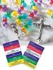 Colors of Faith Rosary with Card